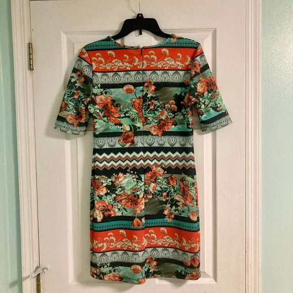 Romeo & Juliet multi-print mini shift dress - Picture 10 of 10